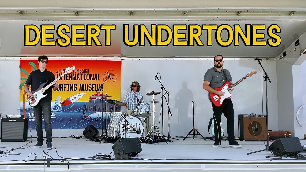 Desert Undertones - Live at the Huntington Beach Pier, Huntington Beach, CA - September 7, 2025