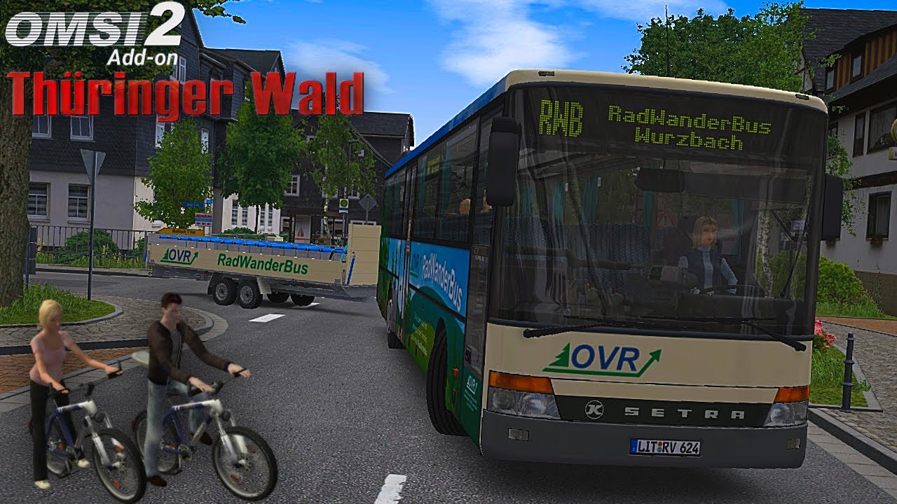 OMSI 2: THÜRINGER WALD - RadWanderBus mit Anhänger! #337 | PxlKiing