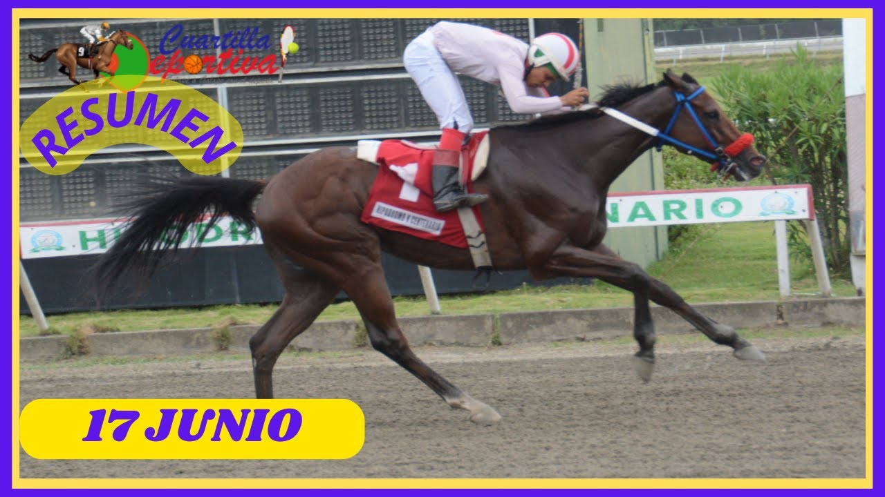 ✅RESUMEN 📽 martes 17 JUNIO 2025, carreras caballos🏇 en el V Centenario💰