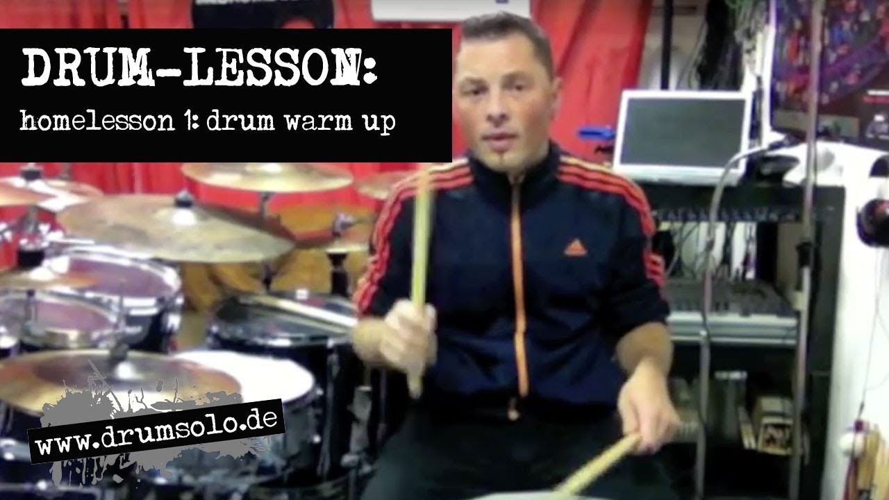 DRUM-LESSON: Pad Warm Up: Stickings & Techniques with Triplets | HOMELESSON 1