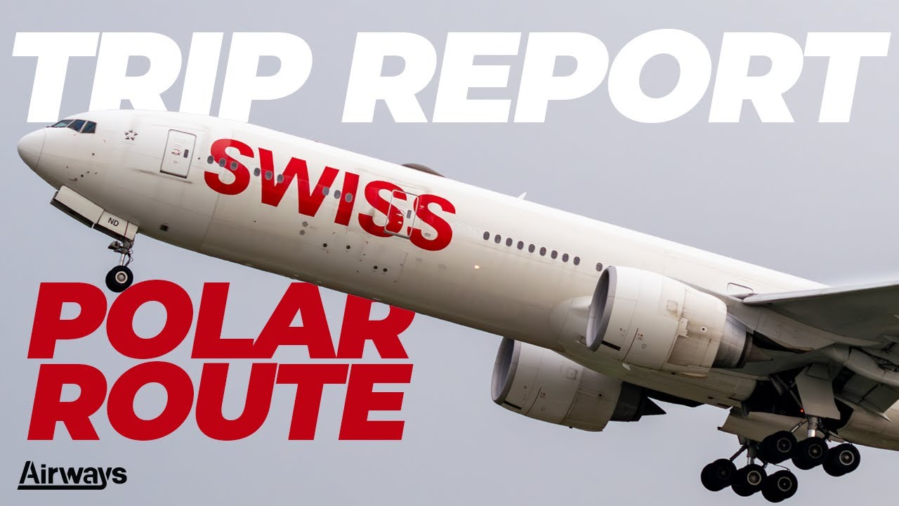 SWISS Business Class from Tokyo to Zurich (over the North Pole!) | #traveler