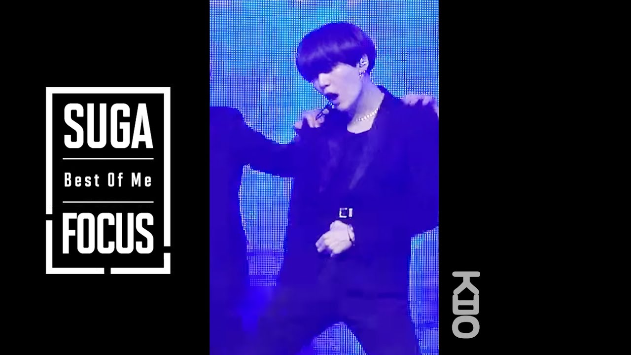 [ SUGA ] VERTICAL FOCUS 방탄소년단 윤기 ​'Best Of Me' Special Stage @​BTS COMEBACK SHOW