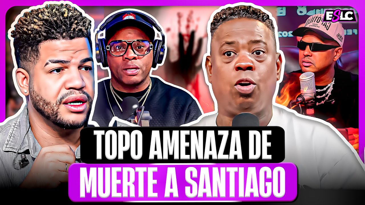 DJ TOPO A PUNTO DE COMETER UNA LOCURA Y AMENAZA DE MUERTE A SANTIAGO MATIAS