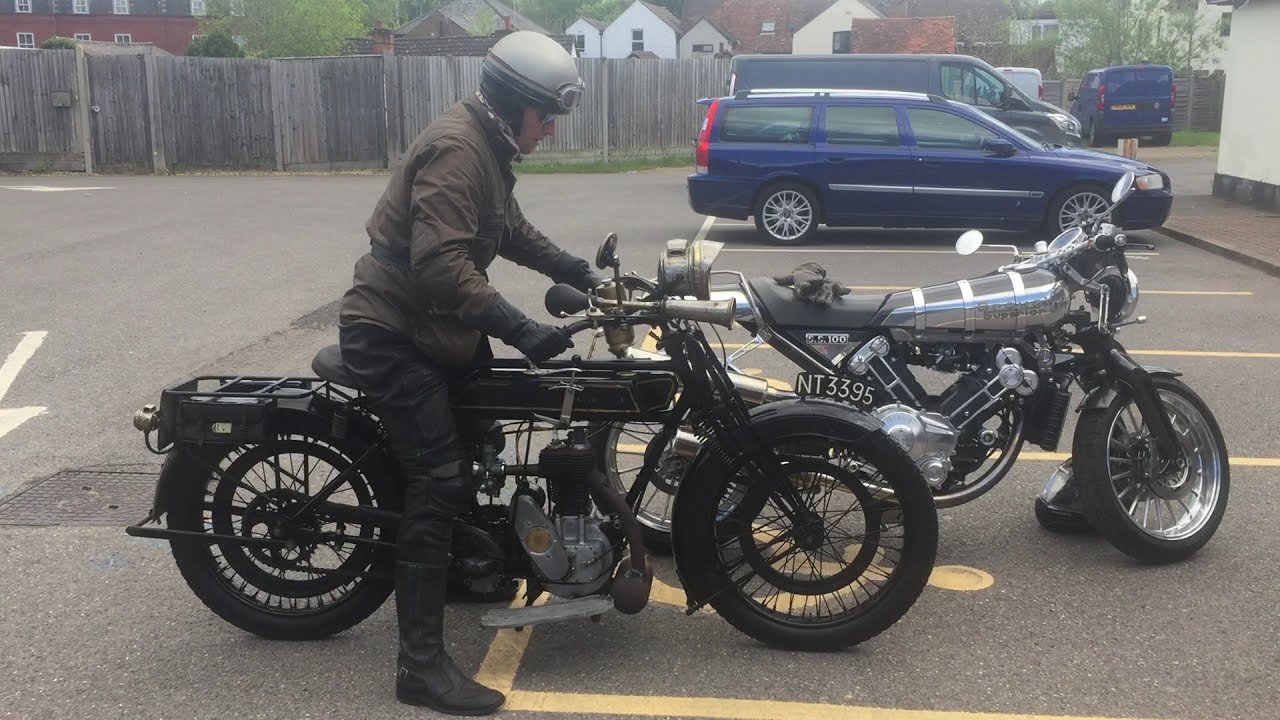 The Sunbeam Flat Tank & the Brough Superior SS100... May 2021