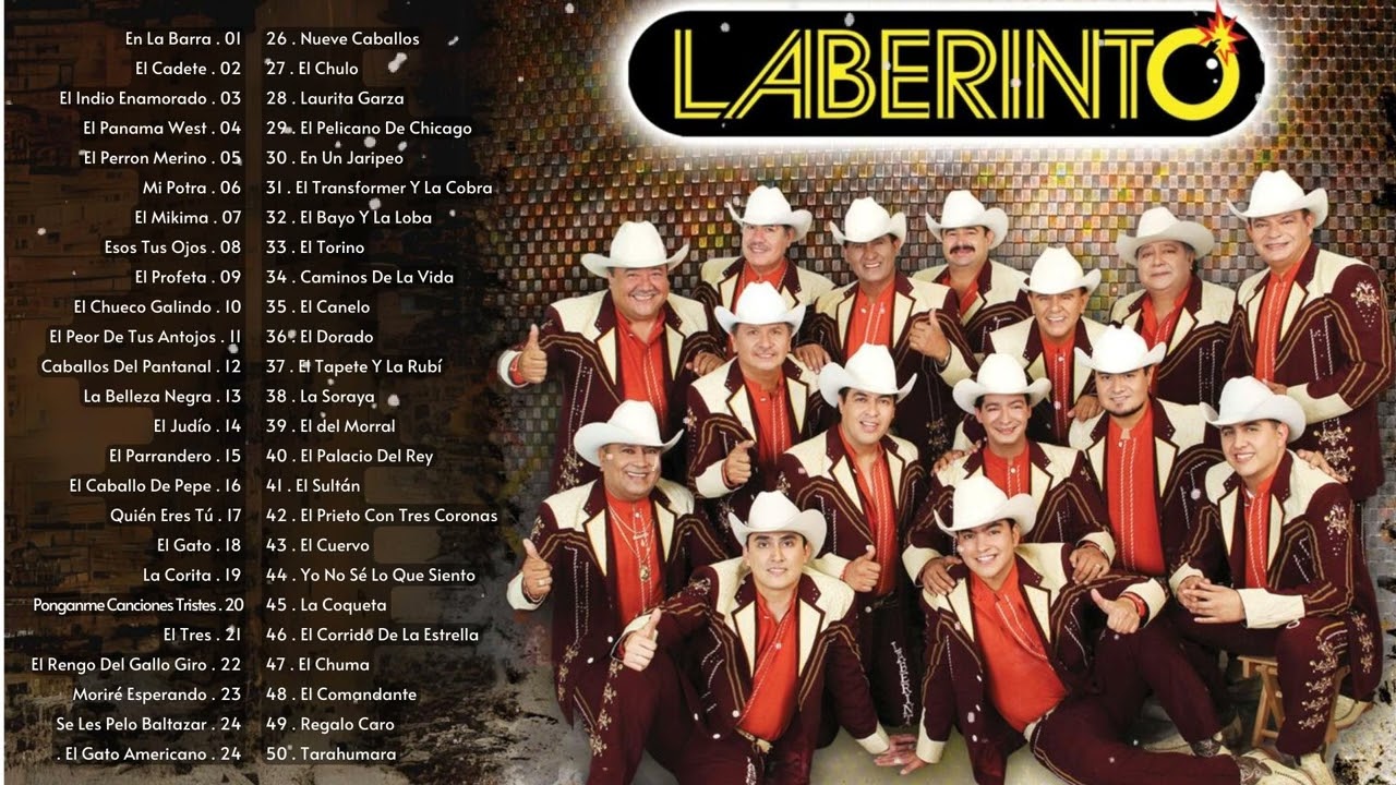 LABERINTO EXITOS SUS MEJORES CANCIONES MIX - LABERINTO 30 GRANDES EXITOS ROMANTICOS