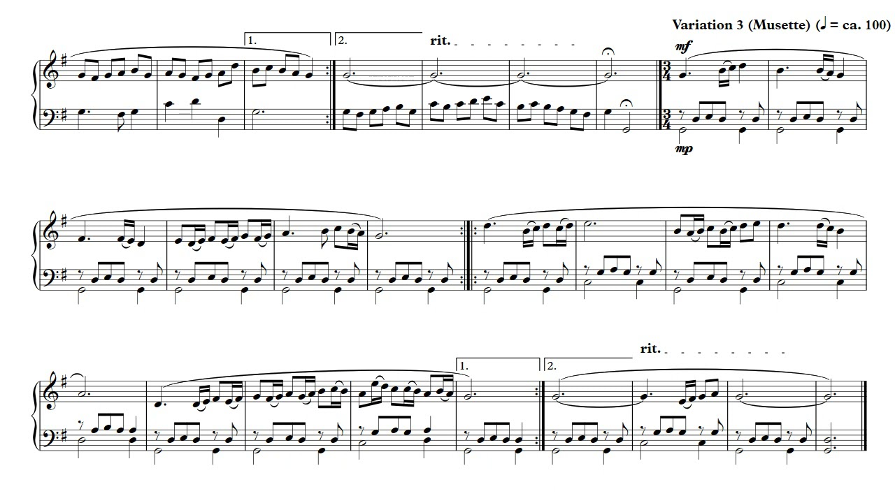 Lobe den Herren   Variationen für Orgel Solo 2021   Stefan Trenner