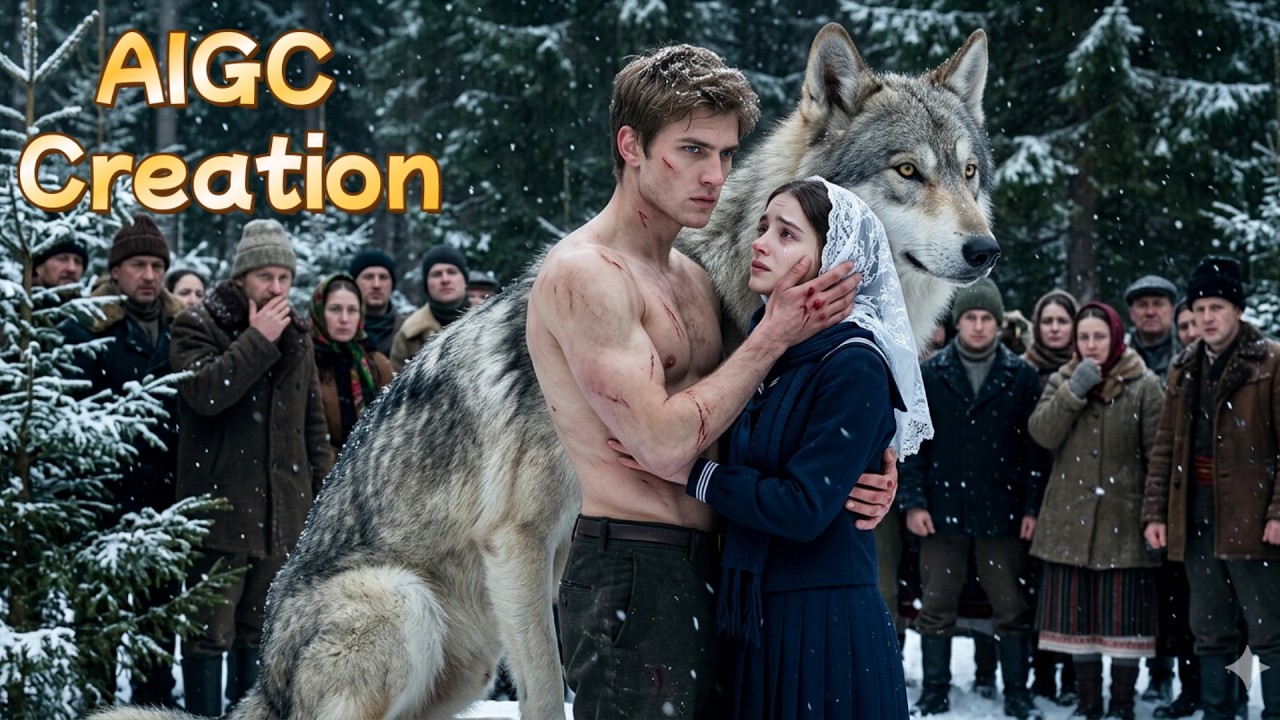 Magical AI Creation -From Enemies to Lovers: The Werewolf King’s Forbidden Song 🐺💔#CDRAMA#ai
