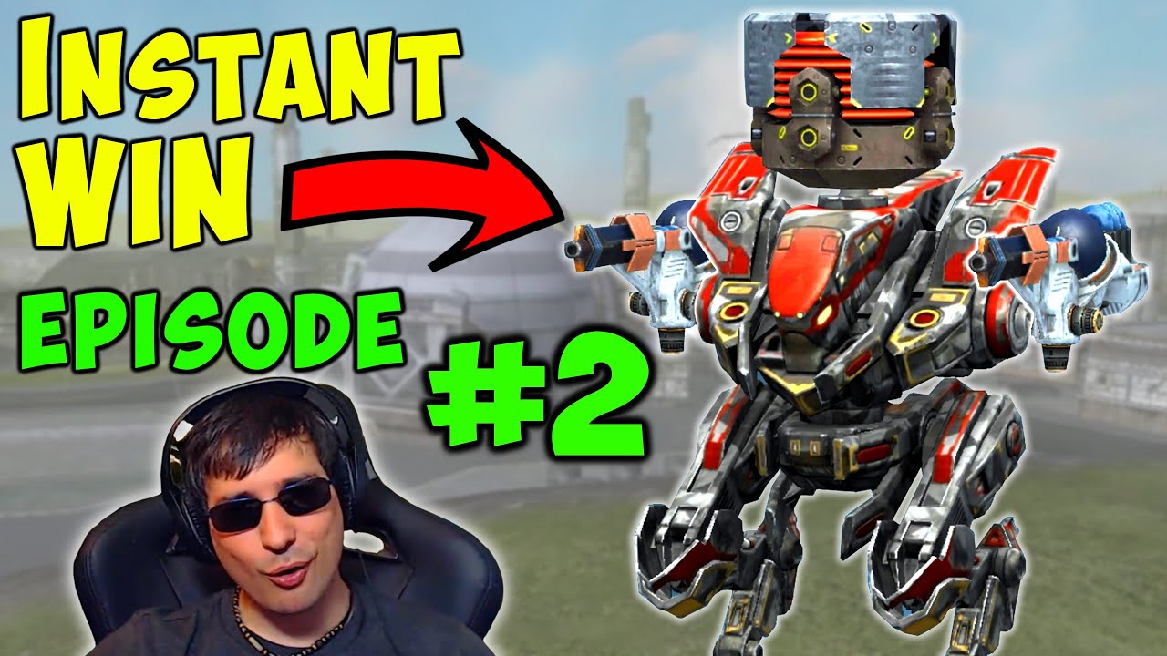 INSTANT WIN Episode #2 - Funny & Brutal War Robots Gameplay WR