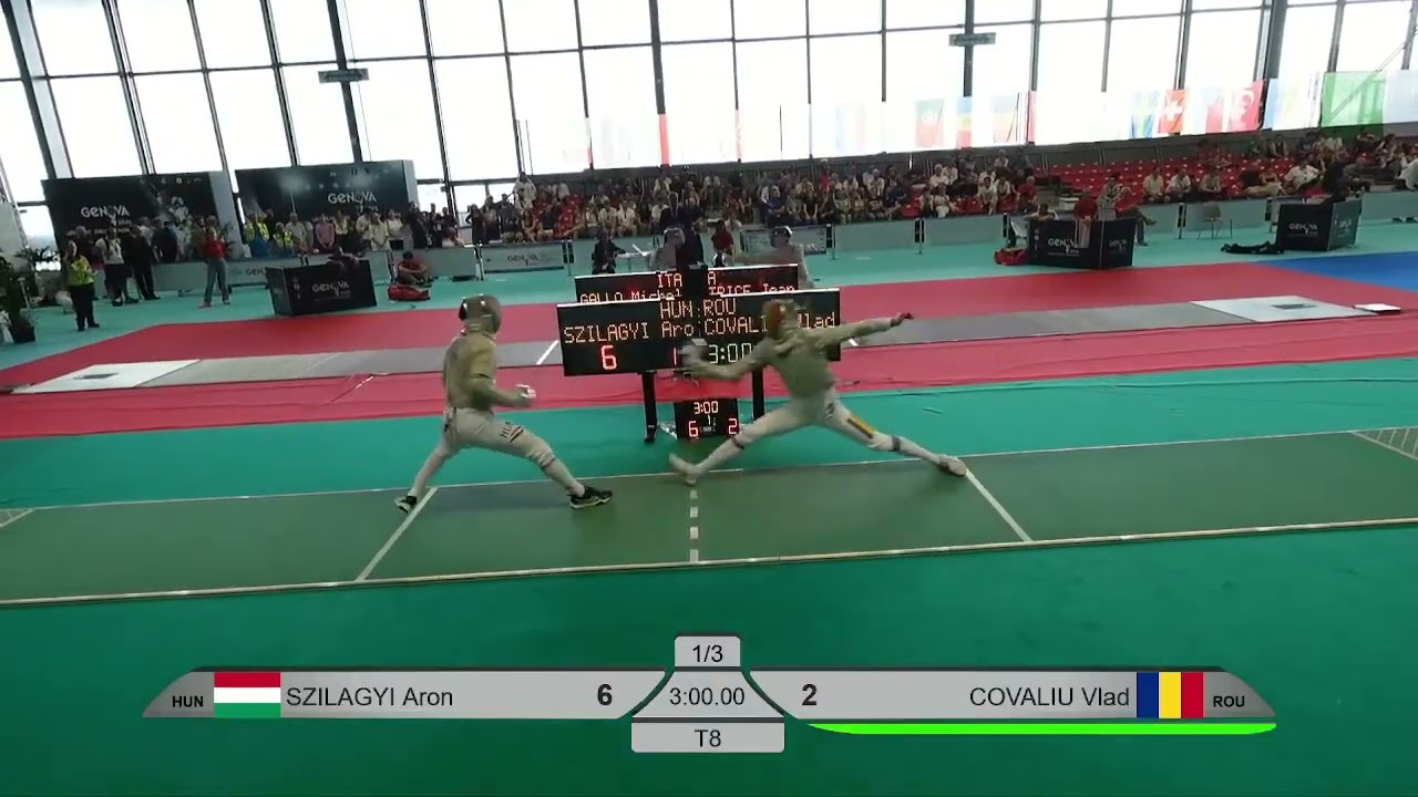 Euro Champs 2025 SMS - L8 - Aron Szilagyi HUN v Vlad Covaliu ROU