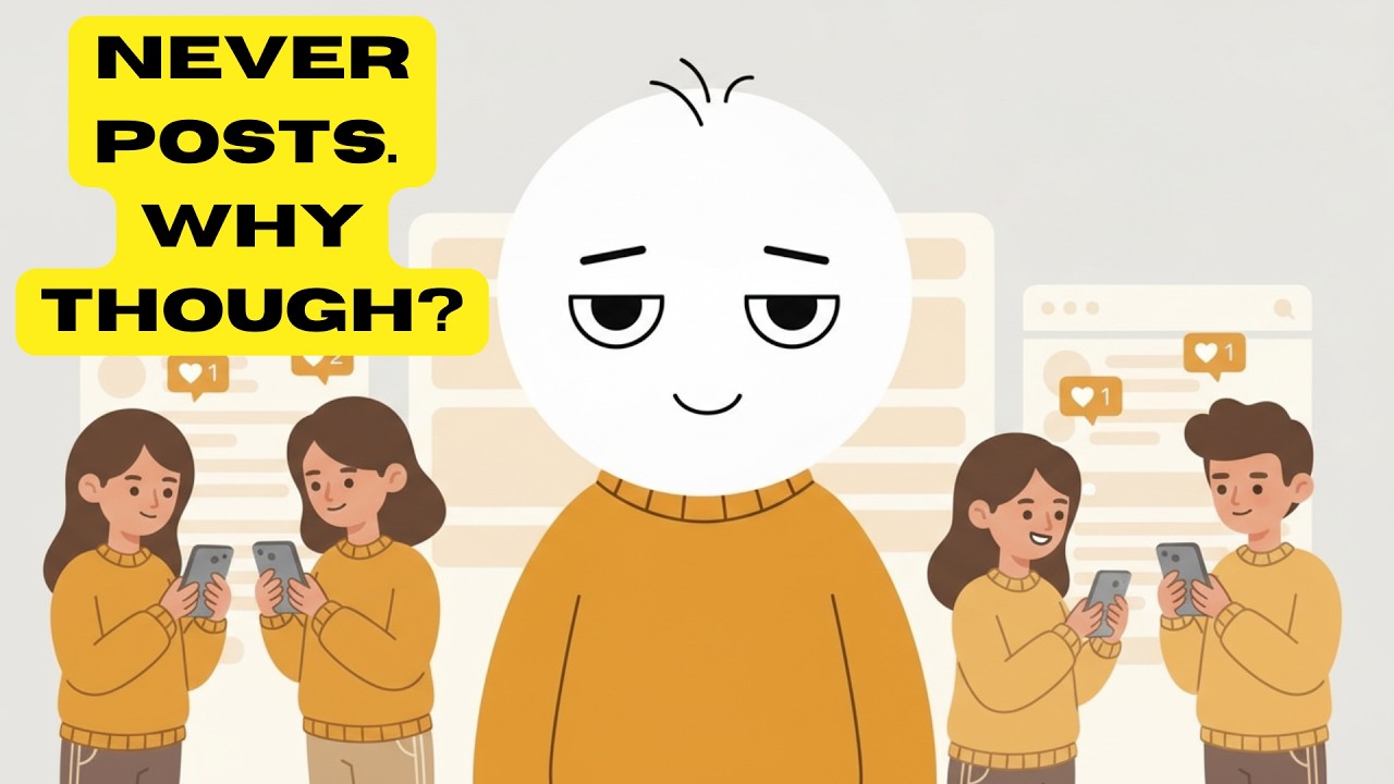 Psychology of People Who Never Post on Social Media