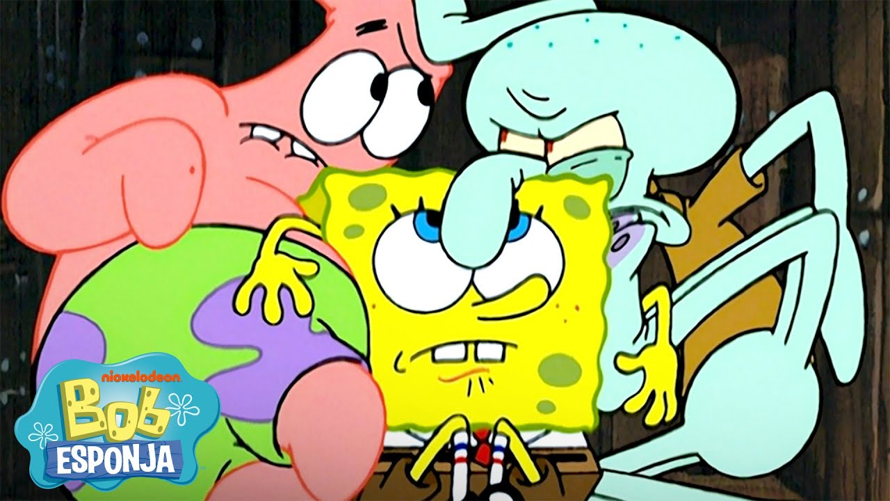 Bob Esponja | 27 MINUTOS de Personagens de Bob Esponja Ficando Presos ⛓ | Bob Esponja em Português