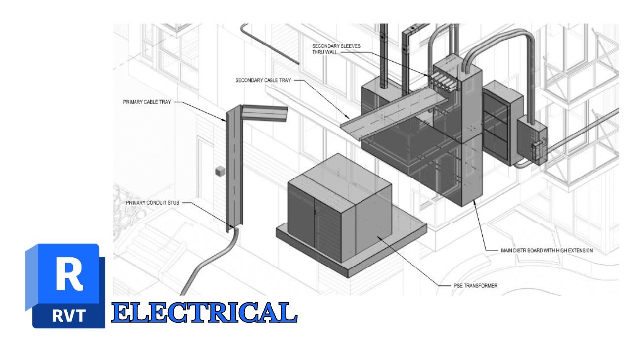 Set Up Electrical Connections for EV Chargers in Revit