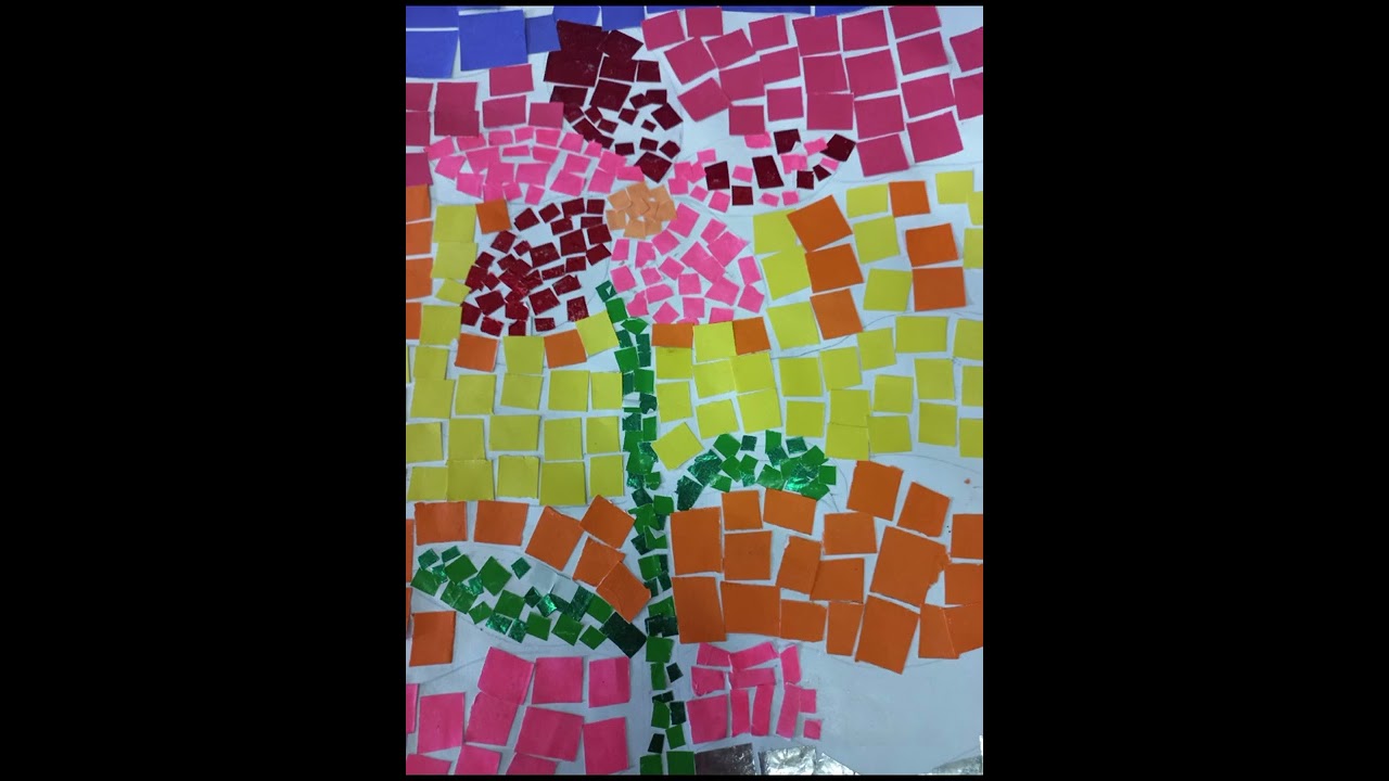 Tecnicas Mosaico glase#mosaicos #papel #artist