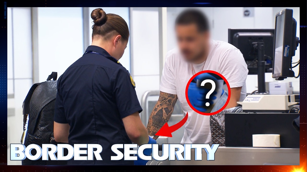 Frisk Reveals Hidden Package Strapped Inside Man’s Pants | FULL EPISODE | Border Security Australia