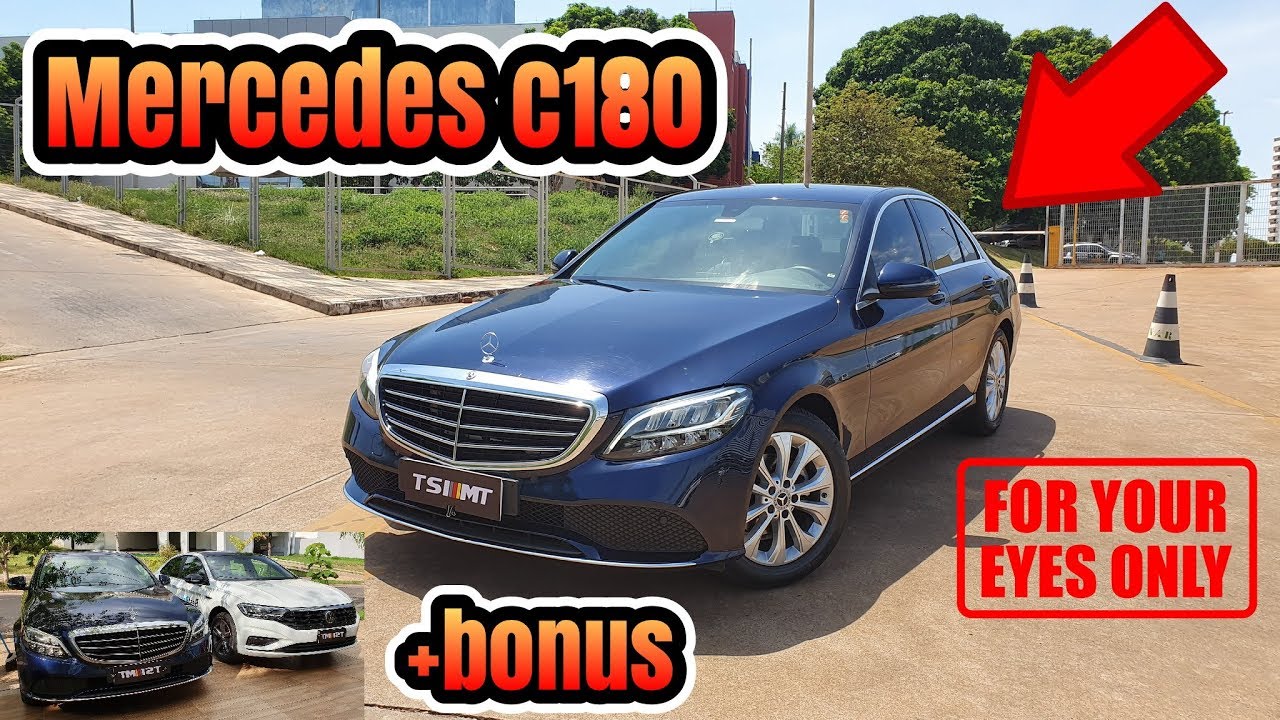 Teste Mercedes C180 Exclusive 2019 [+] Bonus: VW Jetta RLine