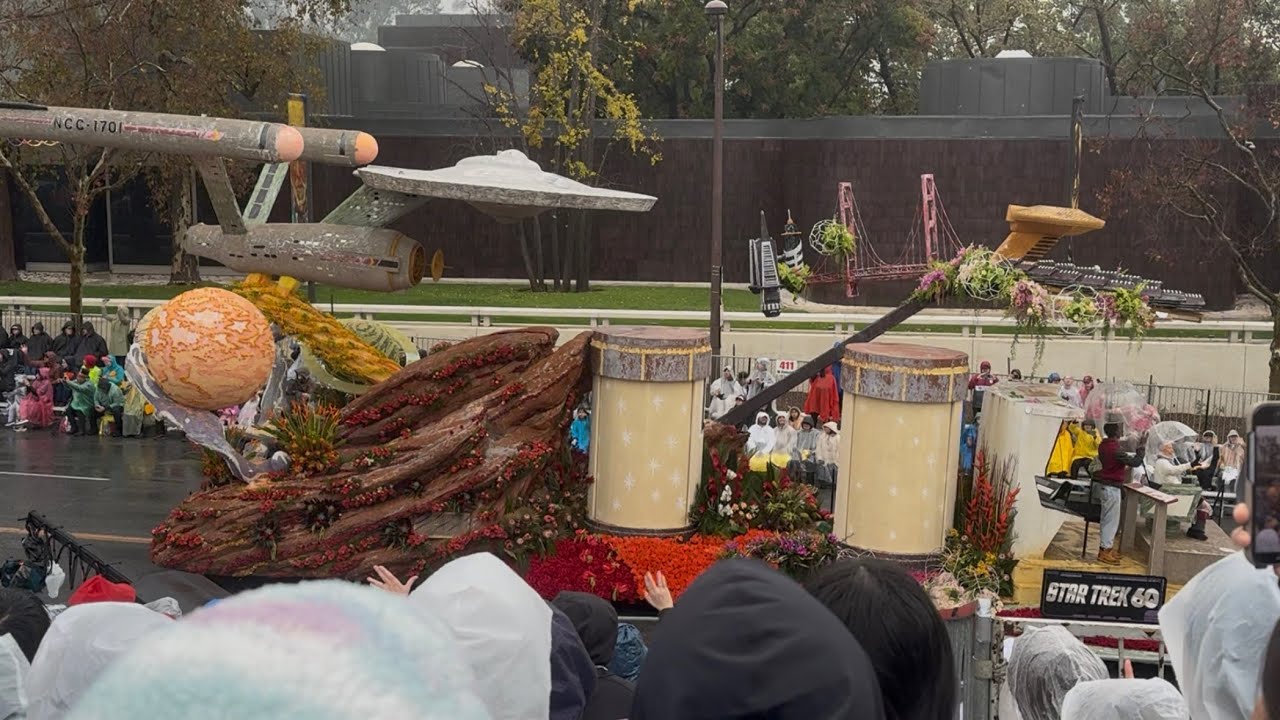 Star Trek 60th Anniversary Float - 2026 Rose Bowl Parade