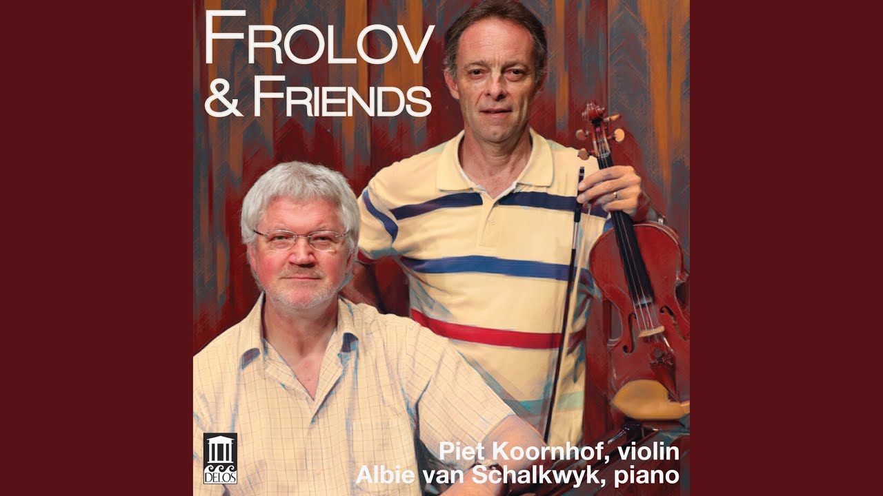 6 Melodías (Arr. for Violin and Piano by Igor Frolov): No. 2, Es Soledad