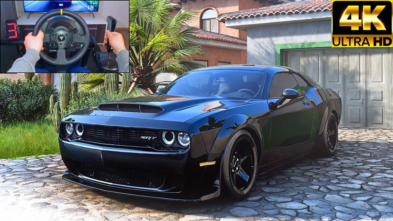 Dodge Challenger SRT Demon | Forza Horizon 5 | Thrustmaster TX Steering Wheel Gameplay