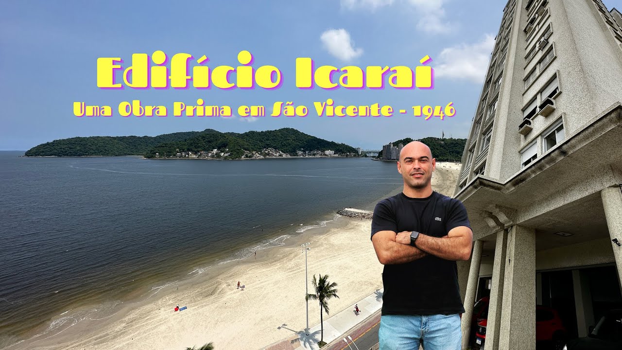 Residencial Icaraí - 1946 São Vicente SP - conheça um pouco desse prédio e apartamento a venda