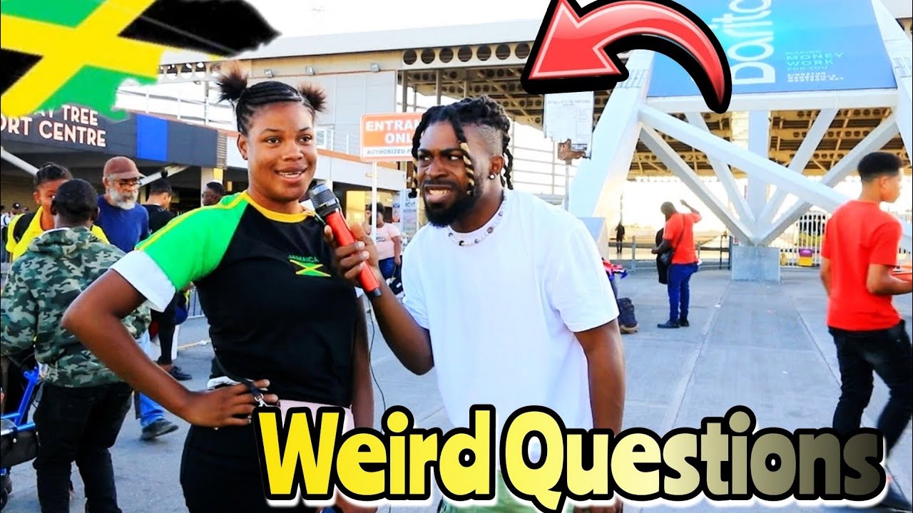 Weird Questions In Jamaica | Half Way Tree