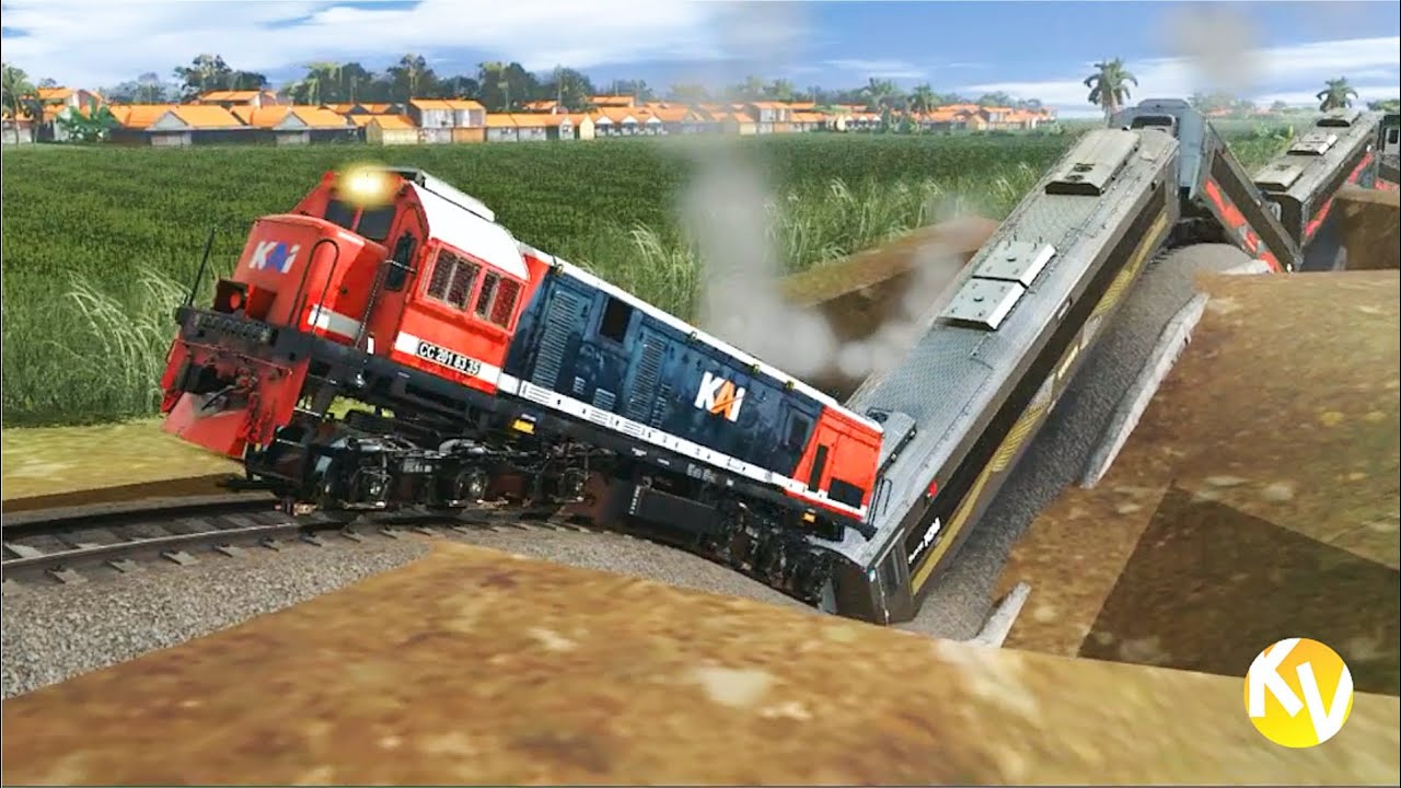 Jalur Kereta Api Ambles Bikin Mules 🤢🚂