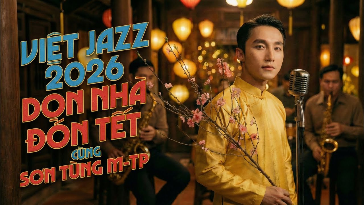 Nhạc Jazz Dọn Nhà Đón Tết 2026 Vol.2 | 2 Tiếng Dọn Nhà Cùng Sơn Tùng M-TP | Nhạc Xuân Xưa