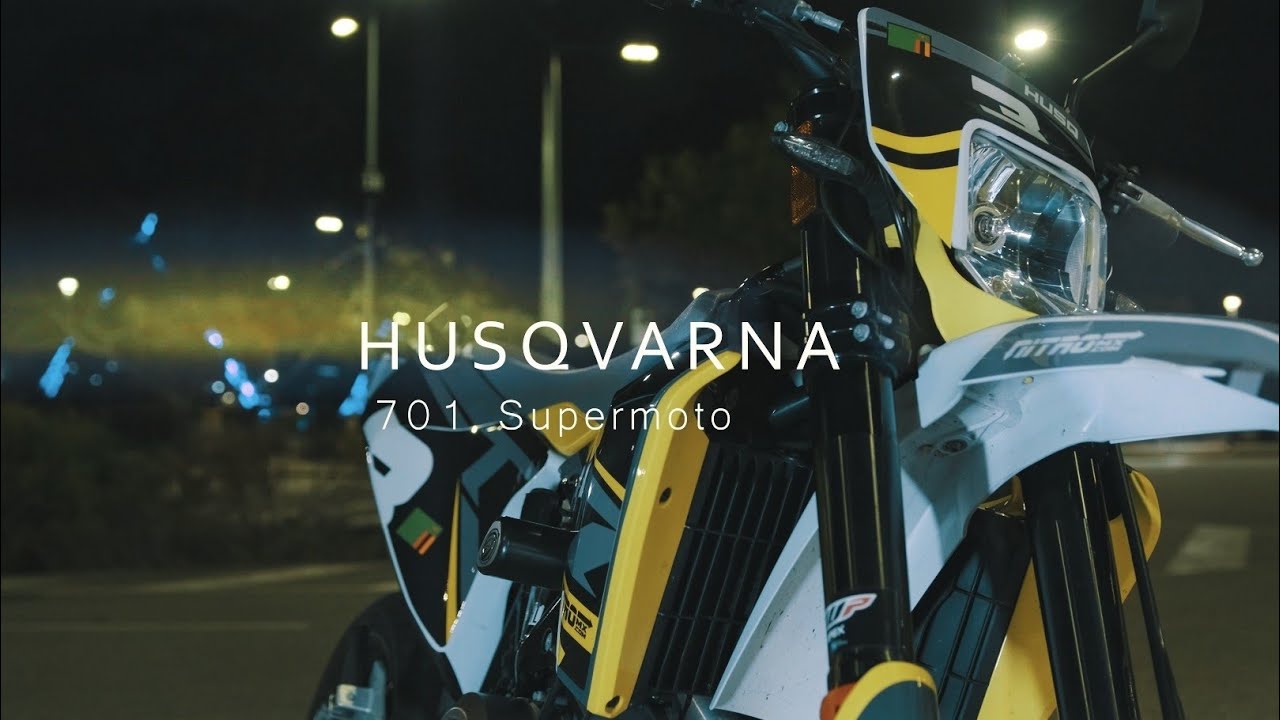 Husqvarna 701 Supermoto Exhaust Test | Full Akrapovic Titanium Exhaust Baffle Removed
