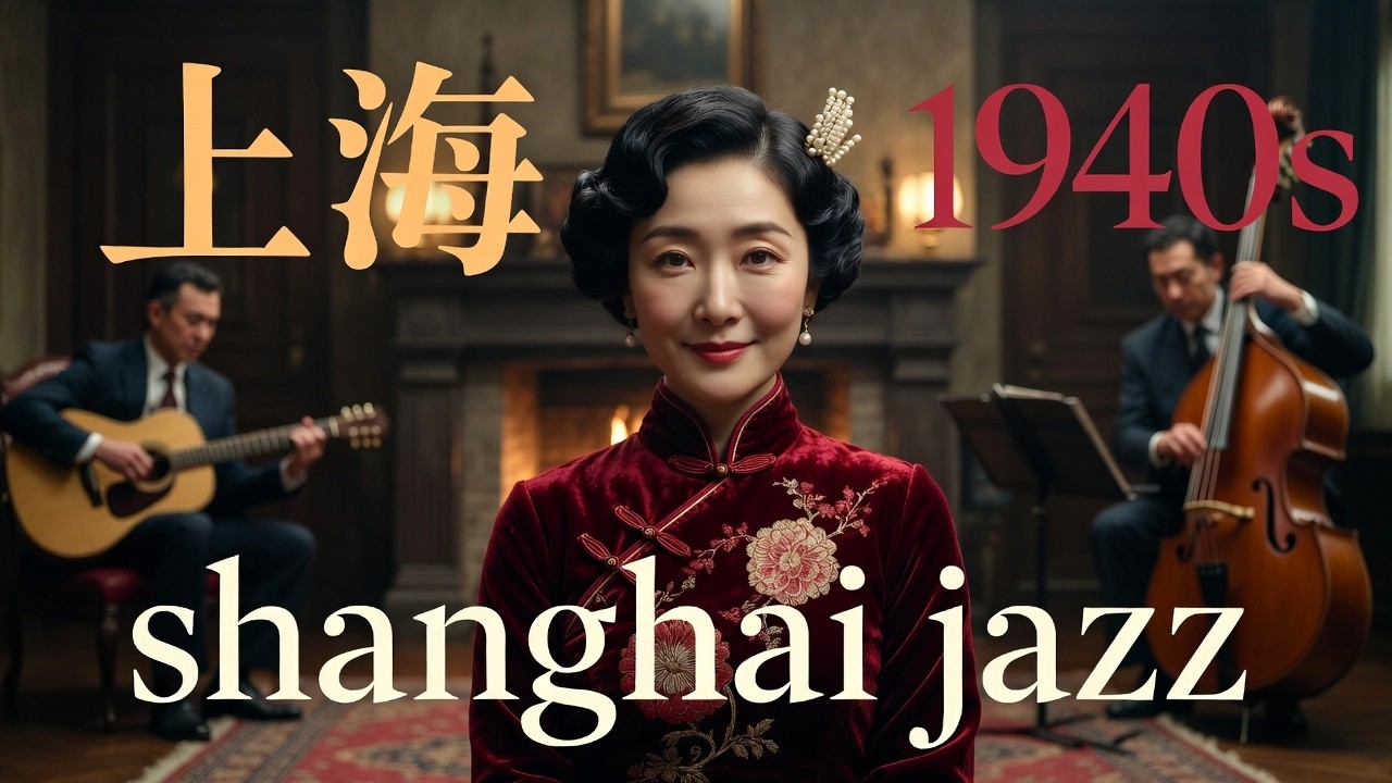 上海爵士1940–1950 Shanghai Jazz 1940s Rainy Night Ambience