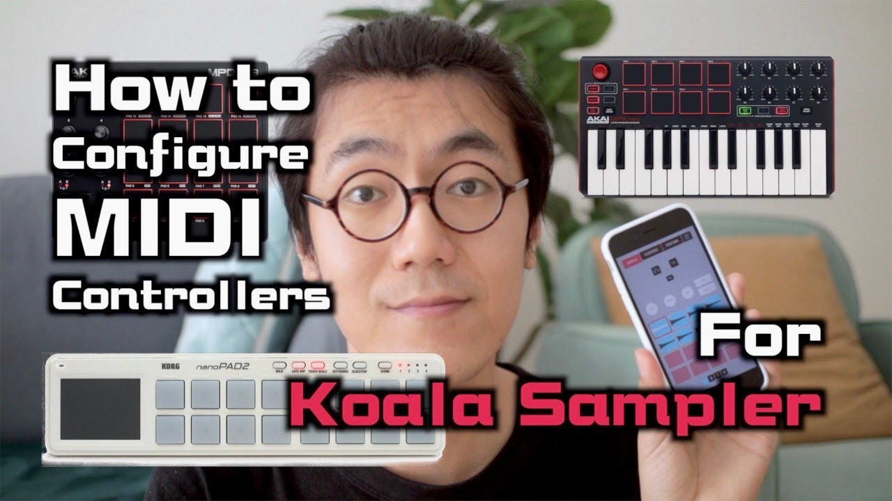 Как подключить и настроить MIDI-контроллеры для Koala Sampler | GAS Therapy #12