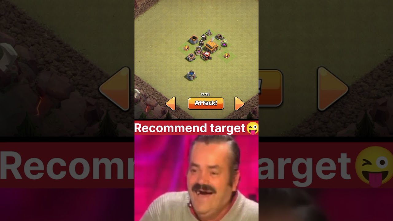💀Recommended target 🎯 in clan war. | Clash of clans | #coc #clashofclans