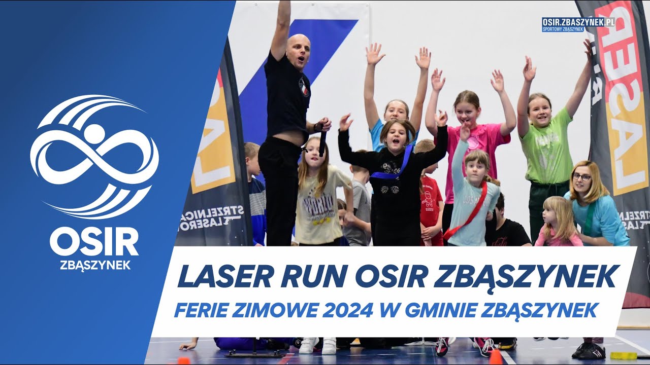 LASER RUN OSIR ZBĄSZYNEK | BIEGANIE I STRZELANIE Z BRONI LASEROWEJ W GMINIE ZBĄSZYNEK 19-23.02.2024