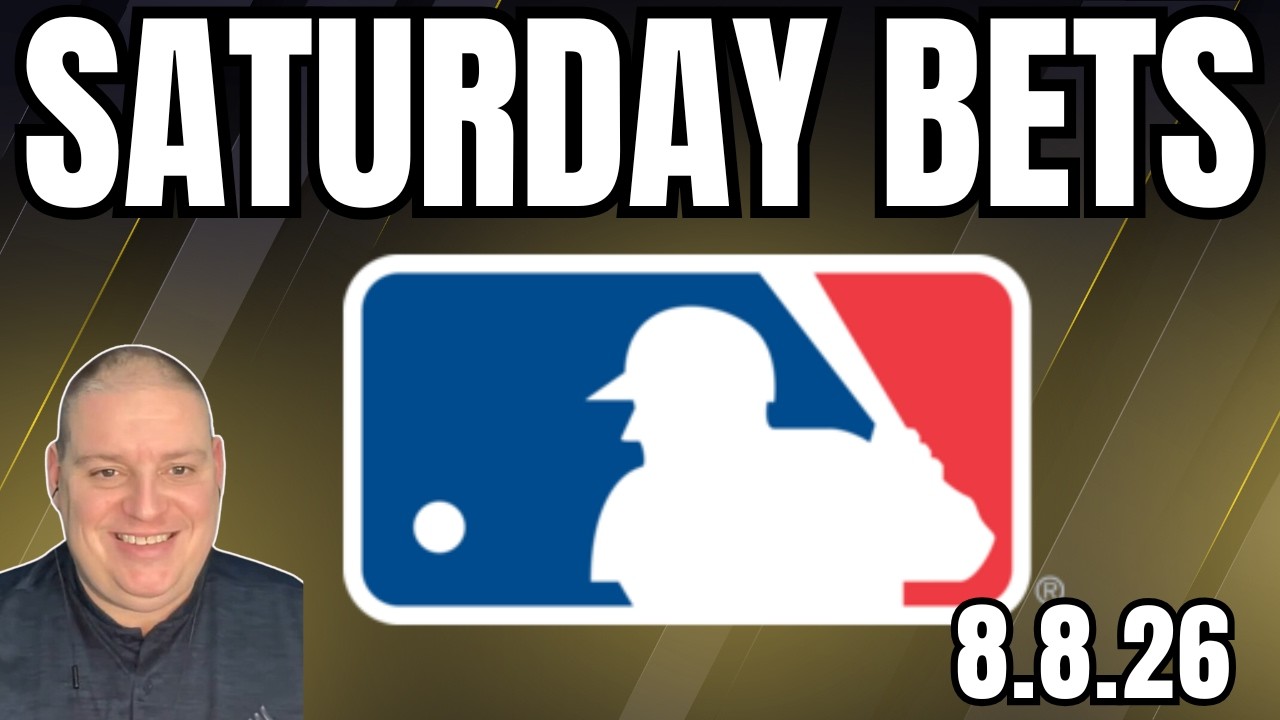 Saturday MLB Picks - 8/8/26 l Craig Trapp MLB Betting Picks & Baseball Predictions