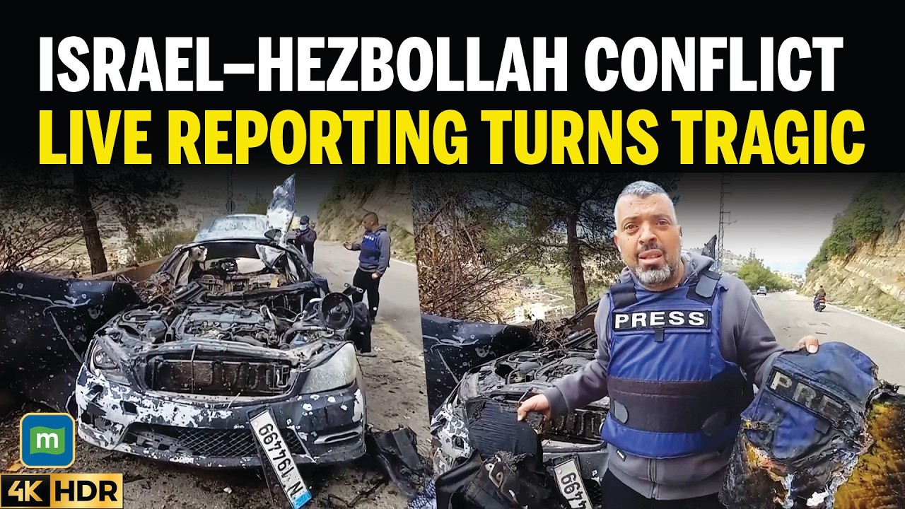 Израильские авиаудары обрушились на Ливан, 3 журналиста, освещающих войну, погибли | N18G | 4K