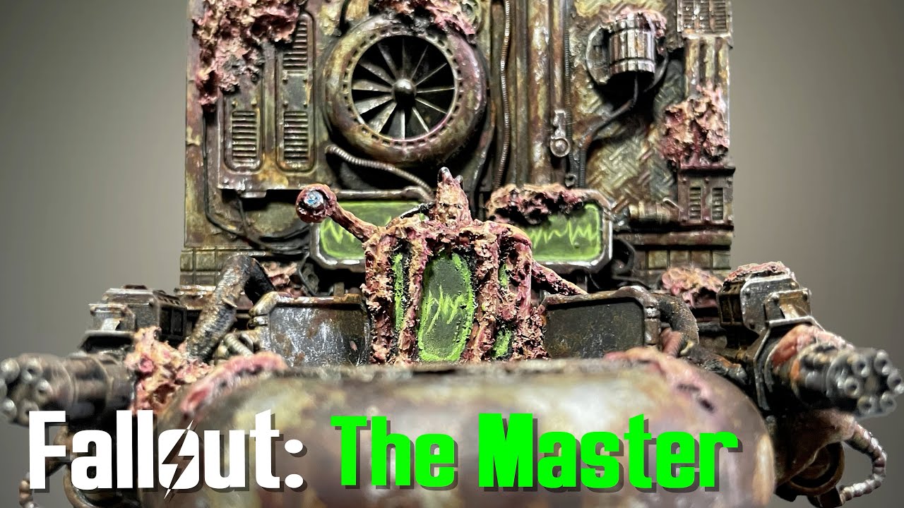 I Made The Master from Fallout 1 in Real Life - Scratch Built Diorama