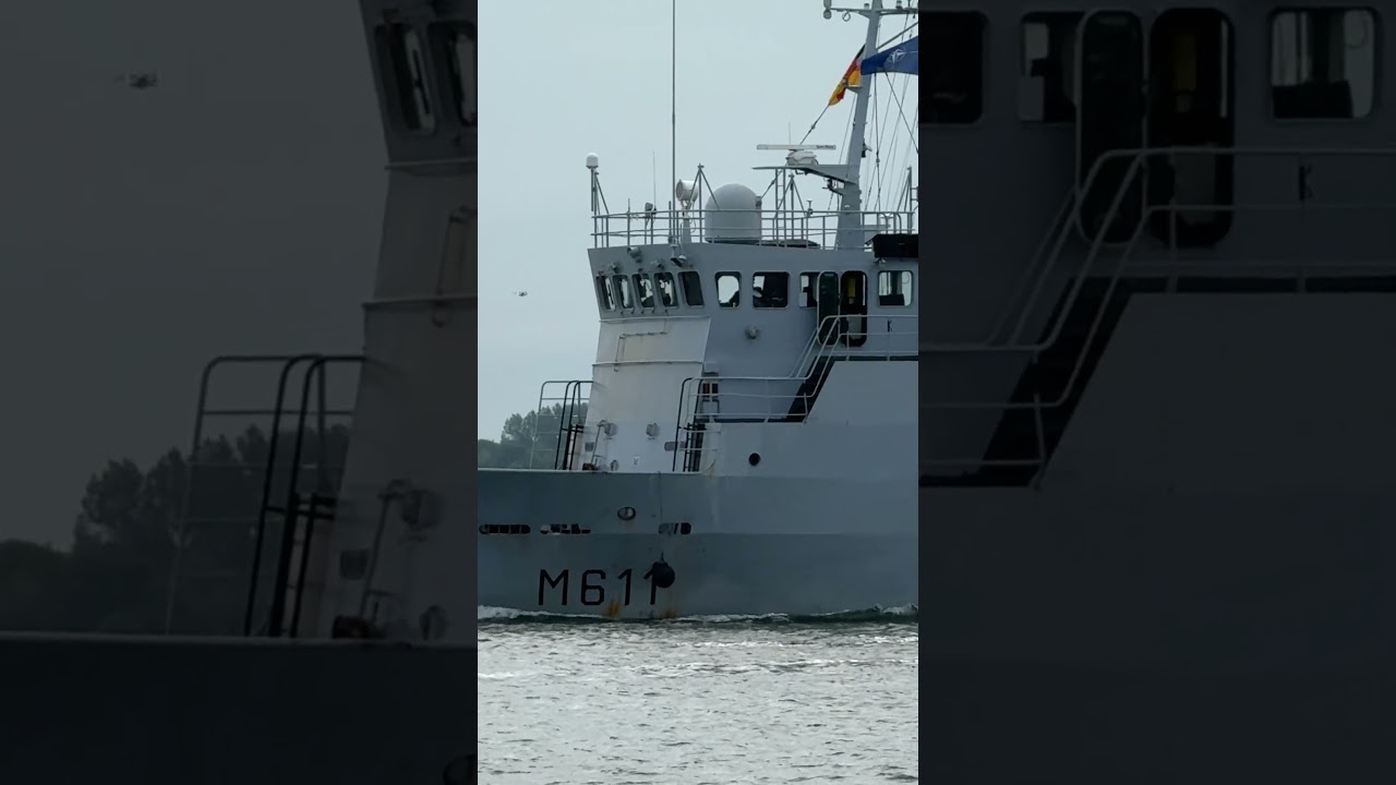 #BALTOPS 2025: VULCAIN (M 611) verl&auml;sst Rostocker Hafen 5.6.2025