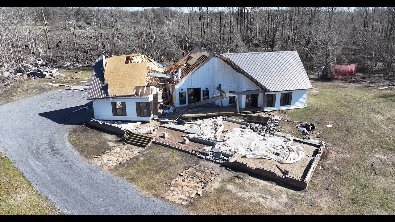 Diaz, Arkansas EXTREME EF4+ TORNADO DAMAGE - DEADLY Poplar Bluff Tornado OUTBREAK 3-17-25