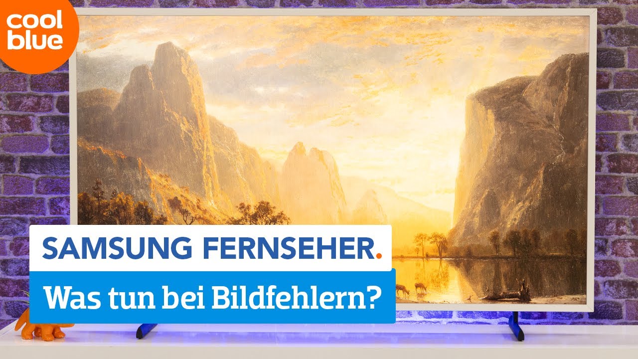 Was tun bei Bildfehlern oder Streifen bei einem Samsung Fernseher?