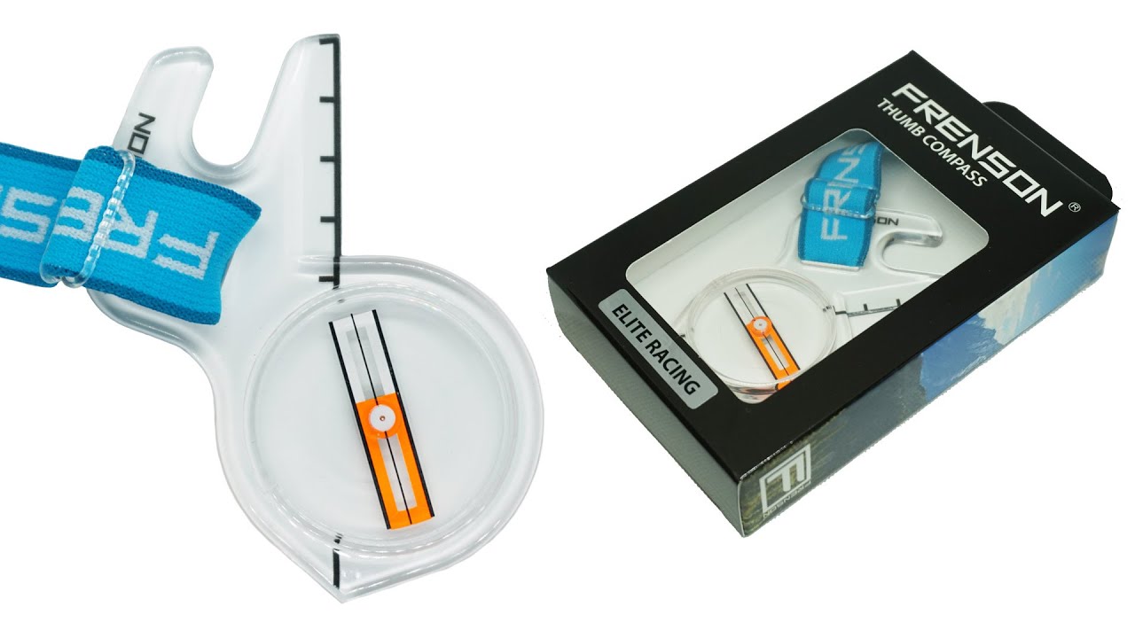 FRENSON ELITE RACING orienteering thumb compass | ALL4o.com