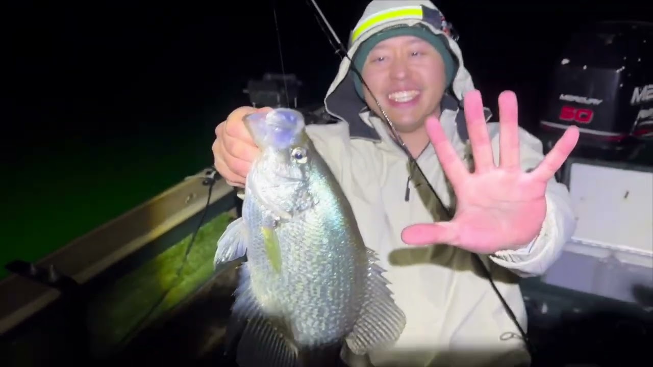 Crappie fishing at Lake Kaweah 1/22/2026