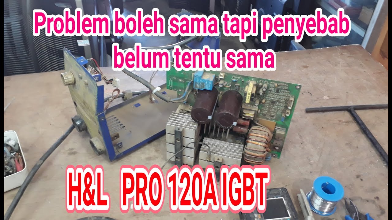 SERVIS MESIN LAS LAMPU  OC HIDUP