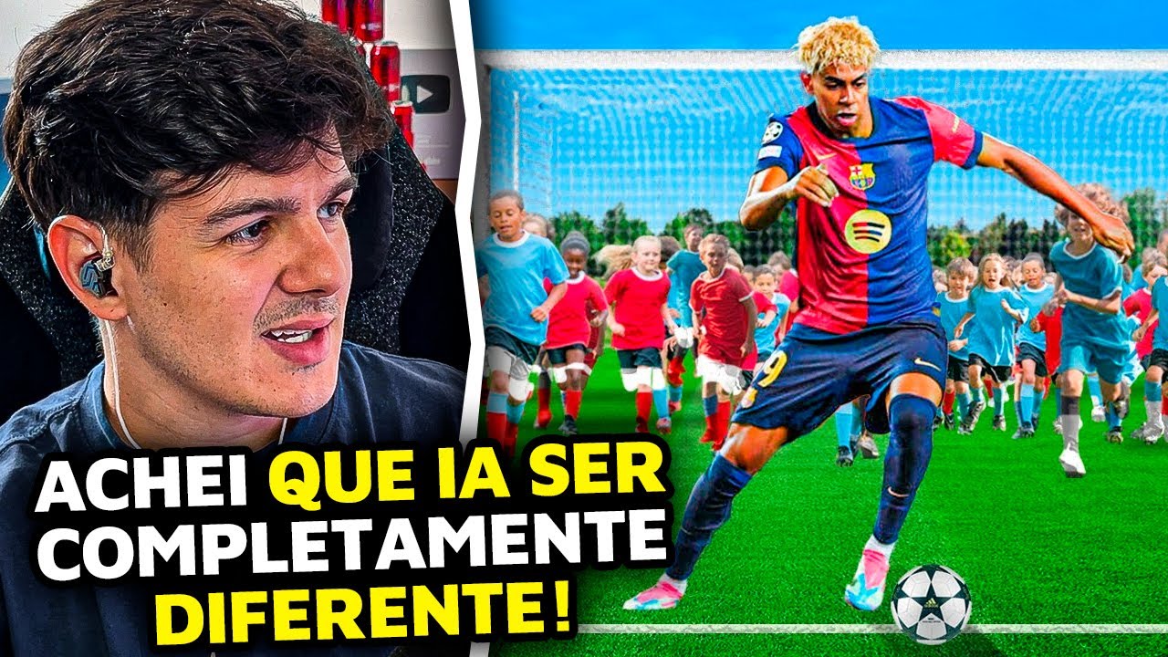 wardi REAGE &Agrave; 100 CRIAN&Ccedil;AS VS 1 PROFISSIONAL EM UMA PARTIDA DE FUTEBOL