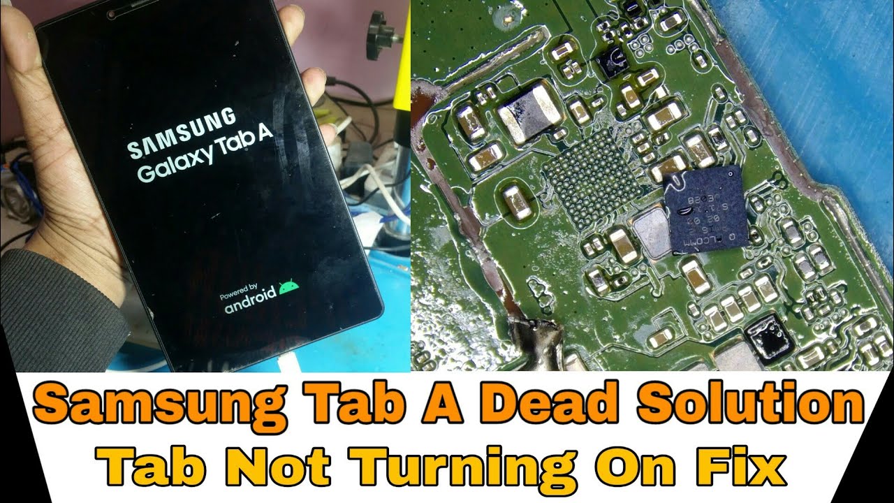 Samsung Tab A Dead Solution | Dead Samsung Tab Repair | Mobile Tab Not Turning On Fix