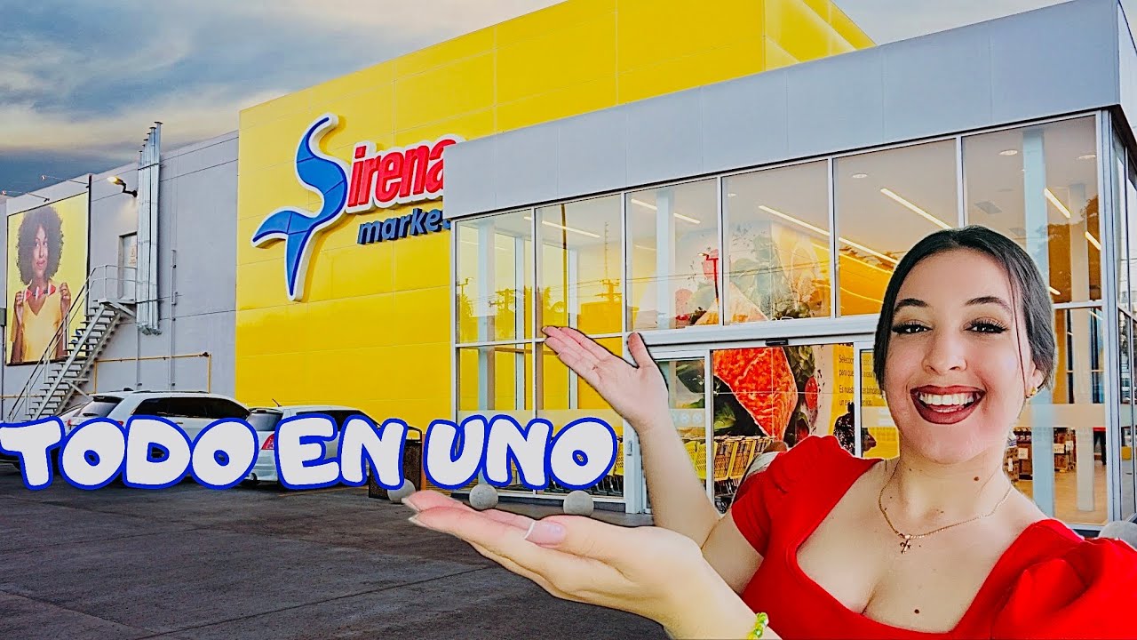 CUBANA REACCIONA al SUPERMERCADO La Sirena 🧜‍♀️ en REPÚBLICA DOMINICANA 🇩🇴 HAY de TODO 😱 #rd
