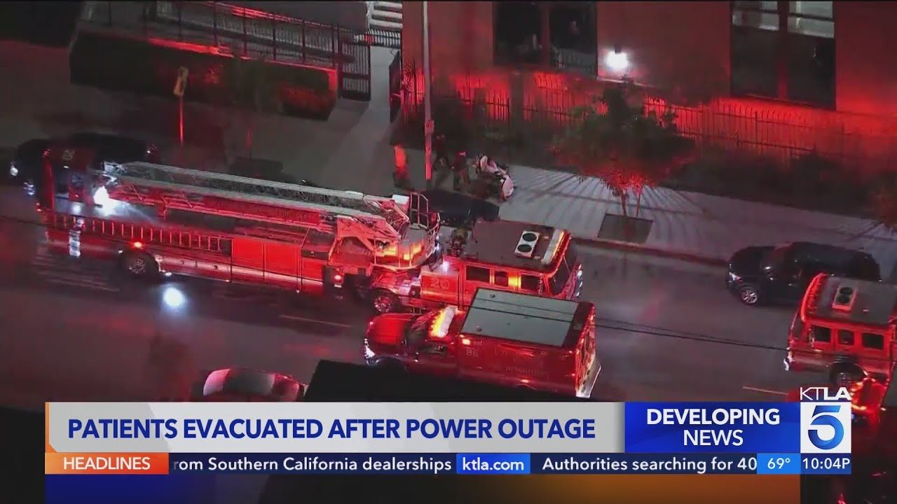 Patients evacuated after power outage at hospital