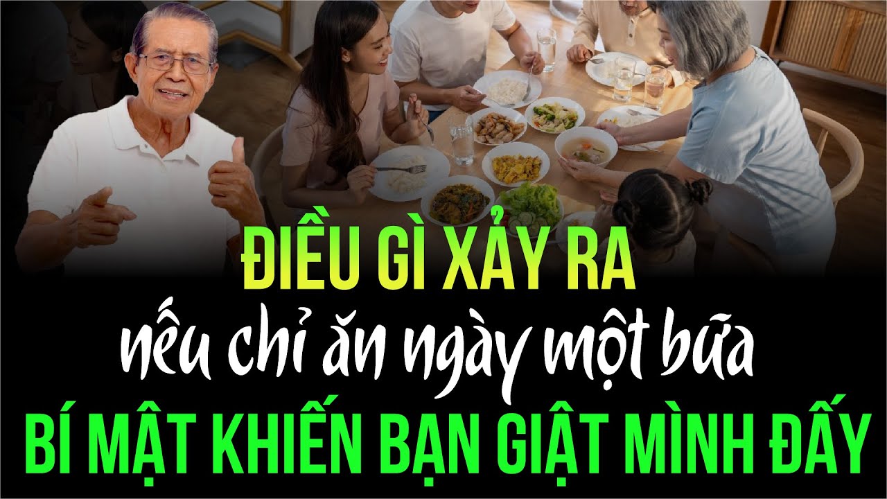 nếu chỉ ăn ngày một bữa, Chính lợi ích sức khỏe này sẽ khiến bạn giật mình đấy!