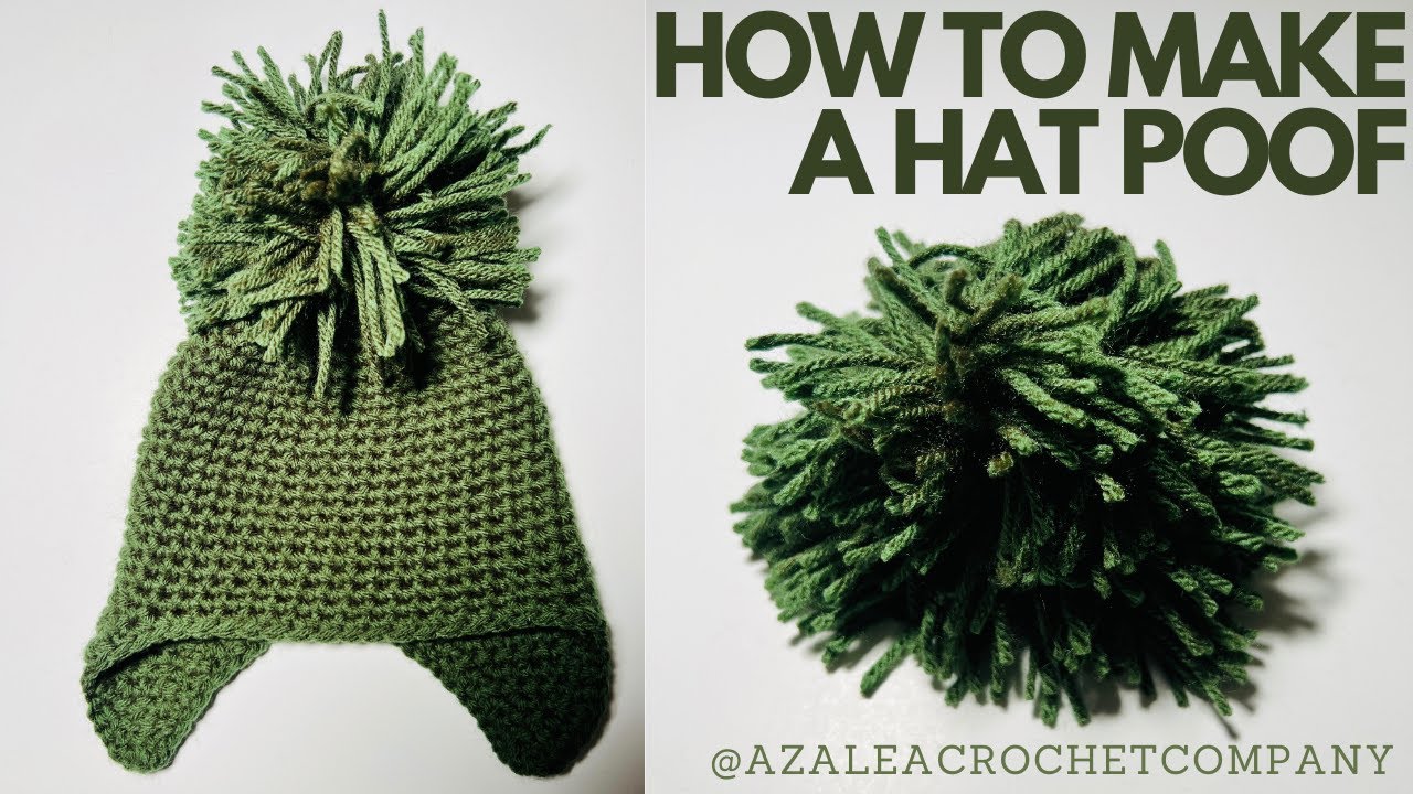 How to Make A Hat Poof/ Pom Pom