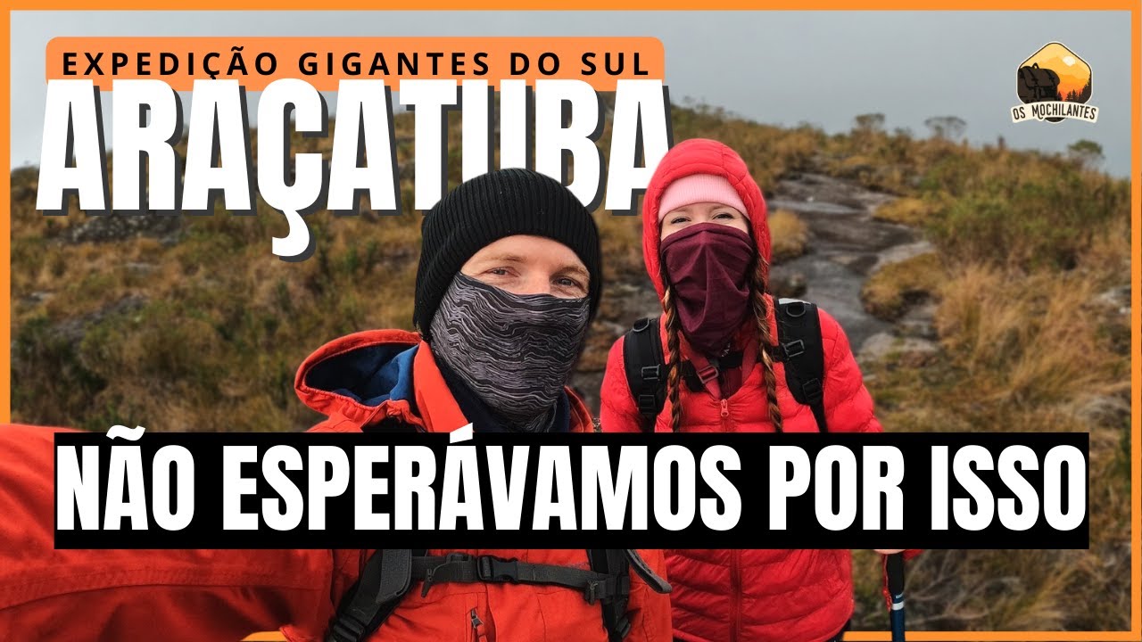Ara&ccedil;atuba ABAIXO DE 0&ordm;C - A MELHOR EXPERIENCIA NA MONTANHA que tivemos