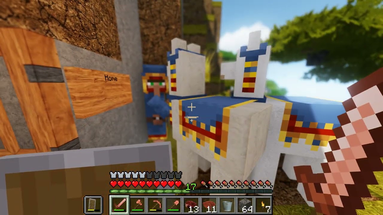 Minecraft rtx part 10 (best friends) [ part 10 special new graphics ]