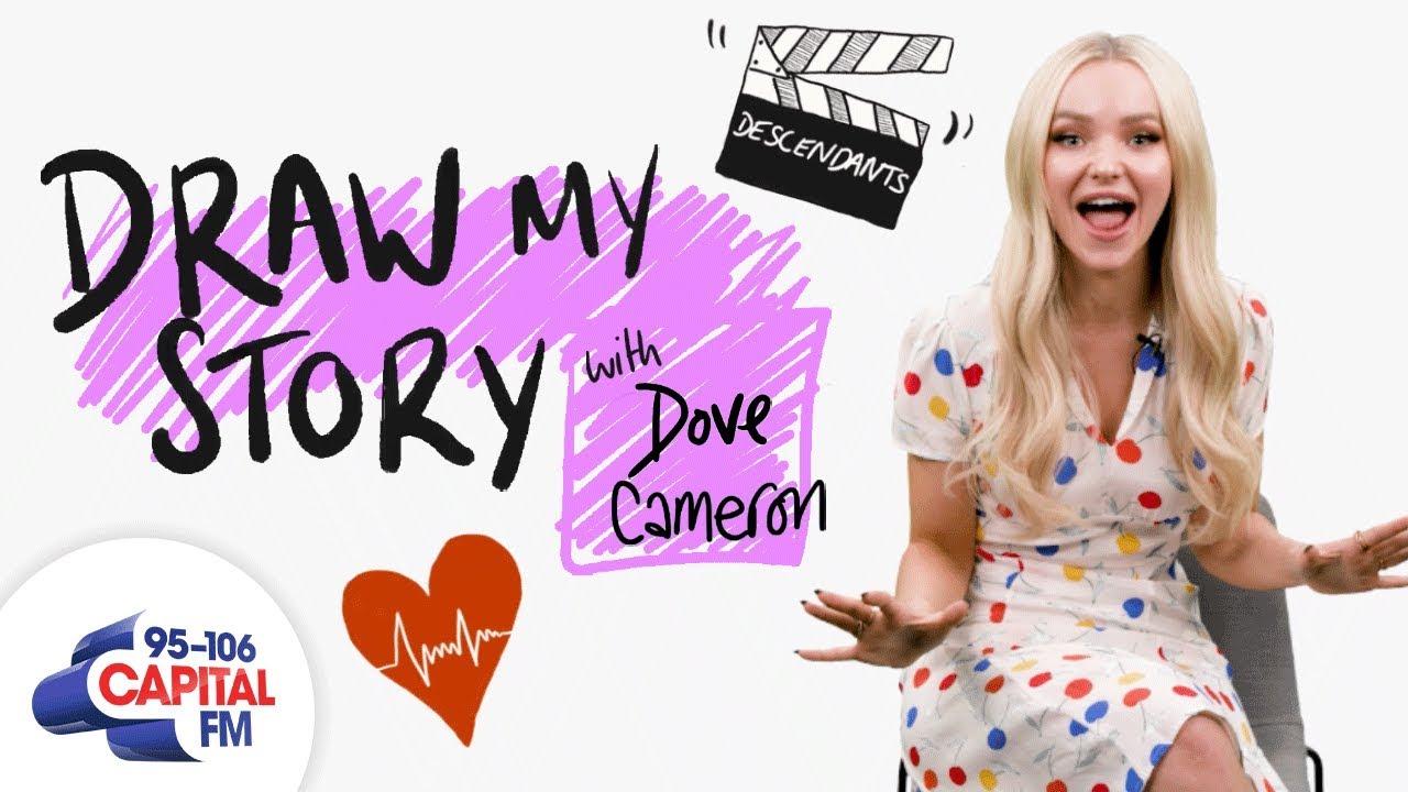 Dove Cameron’s Terrifying Final Day Filming Descendants | Draw My Story | Capital