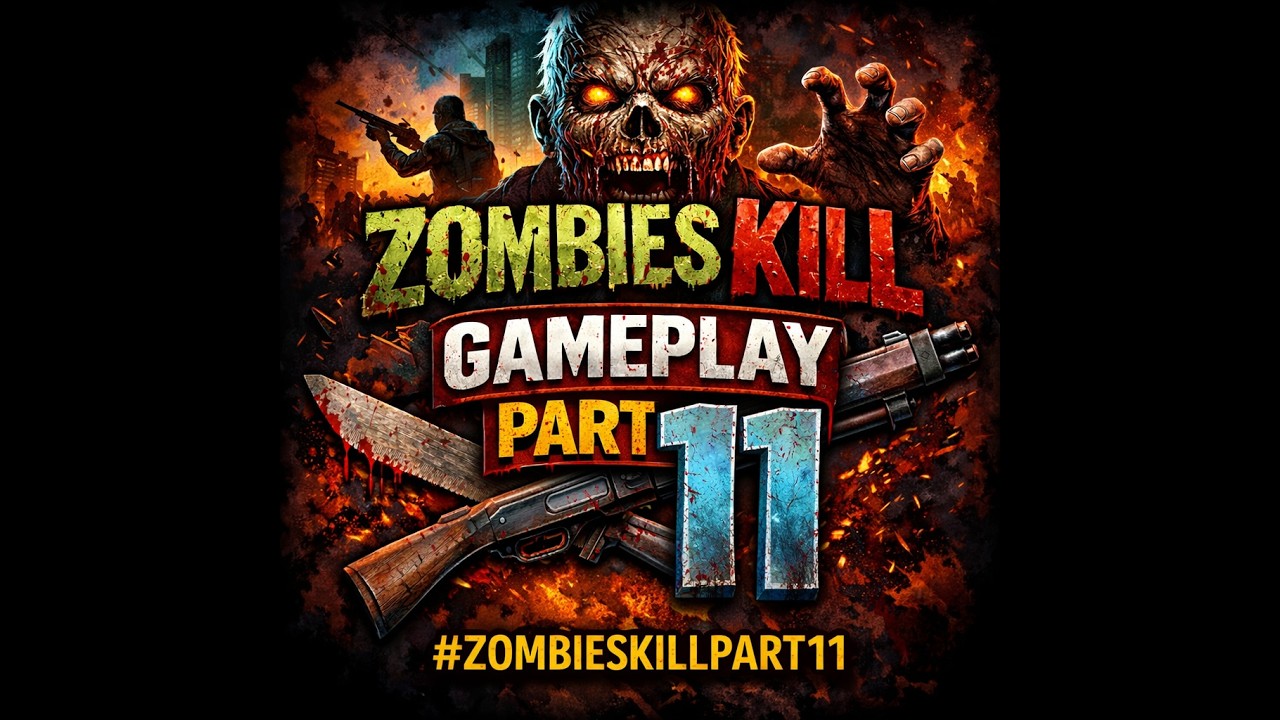 Zombies Kill #11 🔥 Insane Action & Close Calls #ZombiesKillPart11 #ZombieGameplay